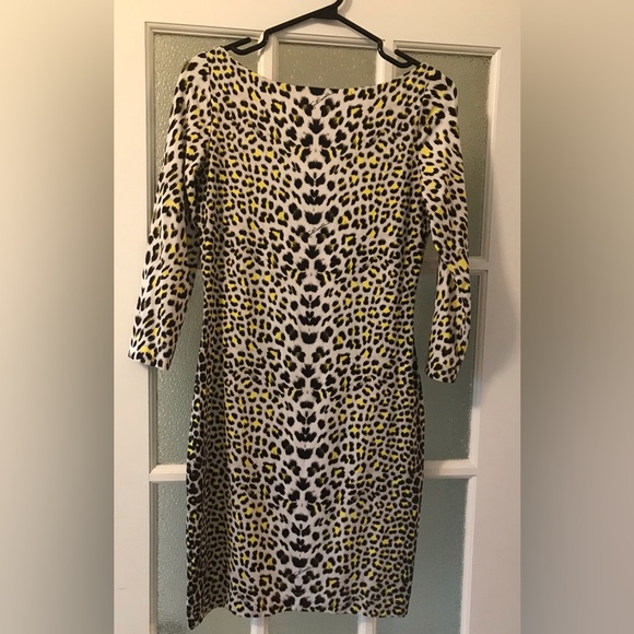 Just Cavalli Leopard Print Midi Dress - Picture 3 of 6